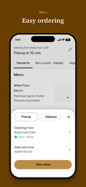 Babymoon Cafe To Go screenshot 3