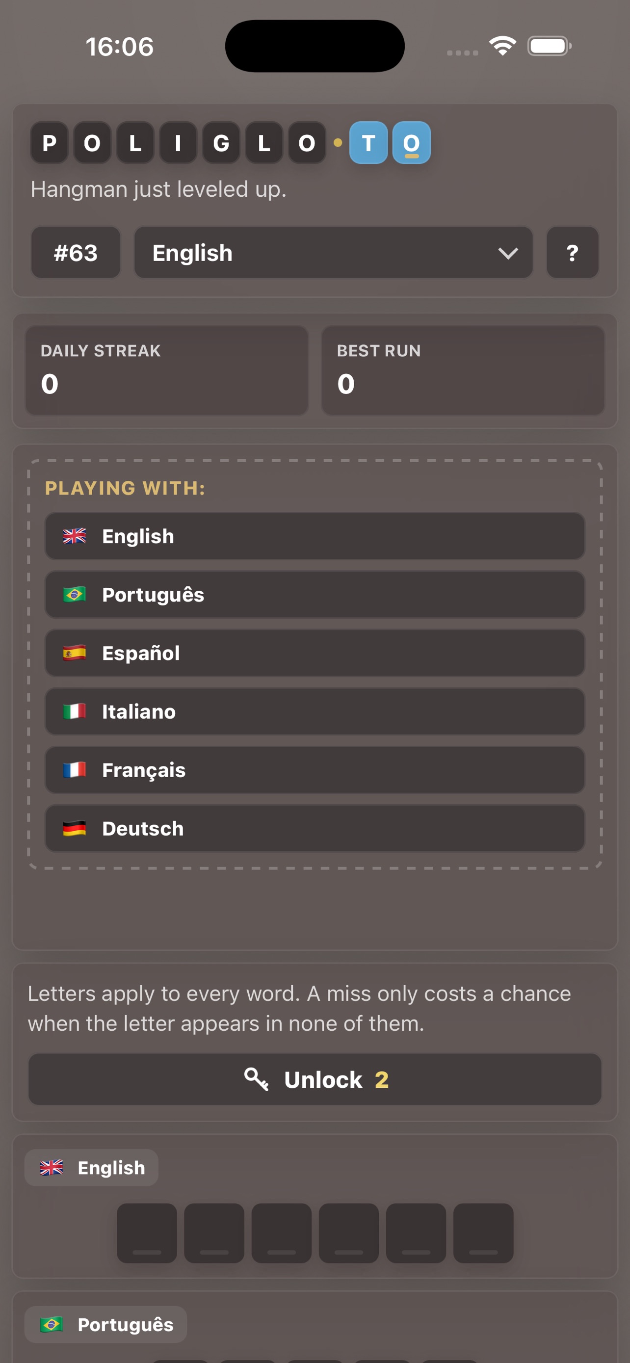 Screenshot 1 of Poliglo.to