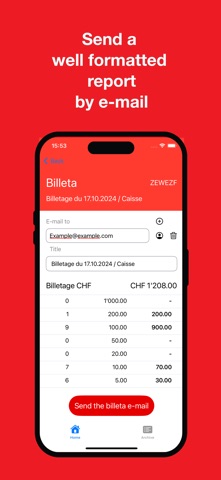 Billeta screenshot