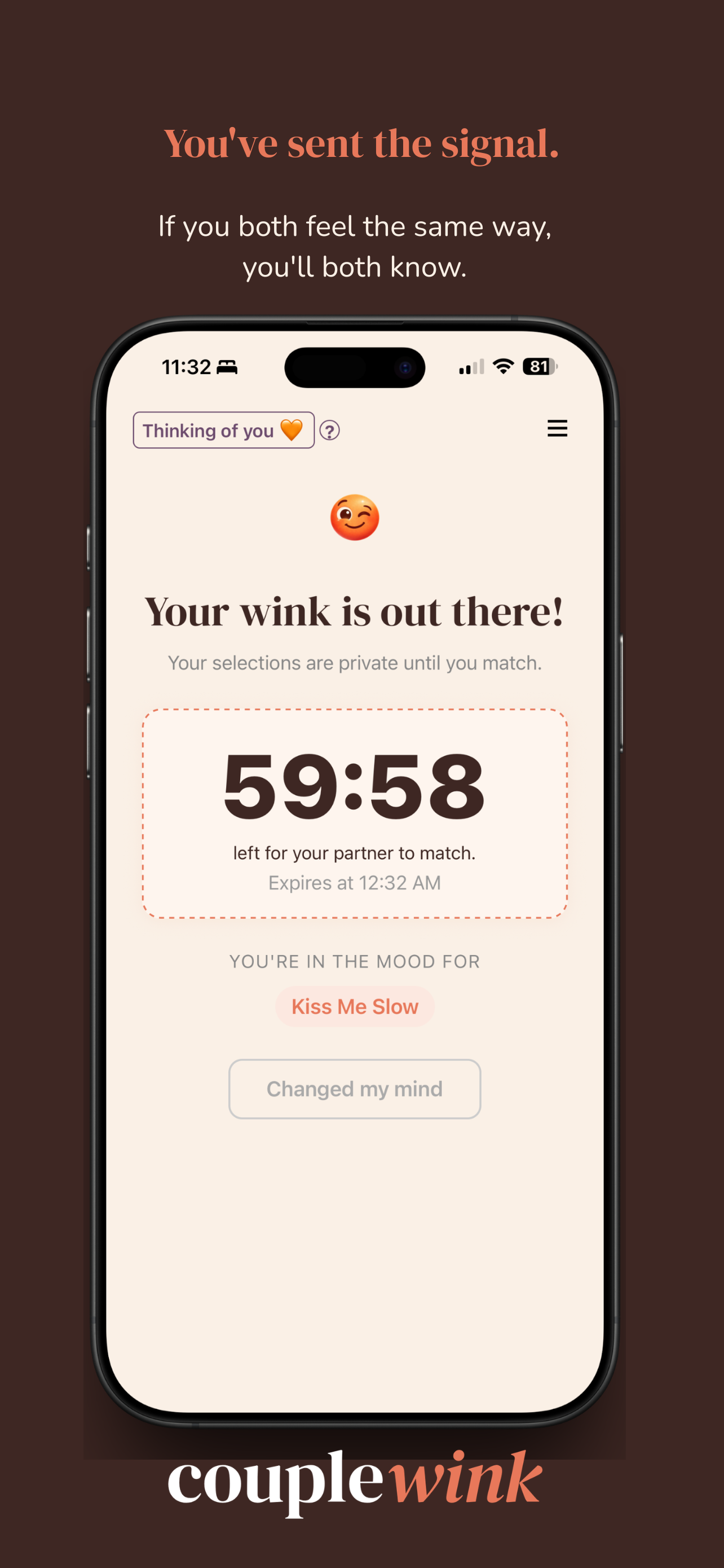 CoupleWink: Return to Intimacy