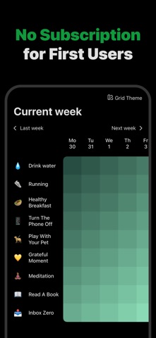 Self Care Tracker Screenshot 1 of 5