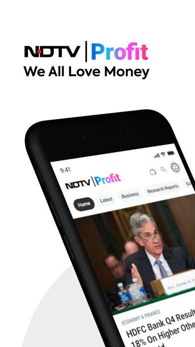 NDTV Profit Screenshot