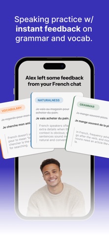 Speak languages: Banter AI iPhone screenshot