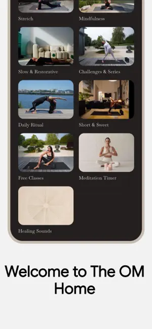 The OM Home Yoga screenshot 2