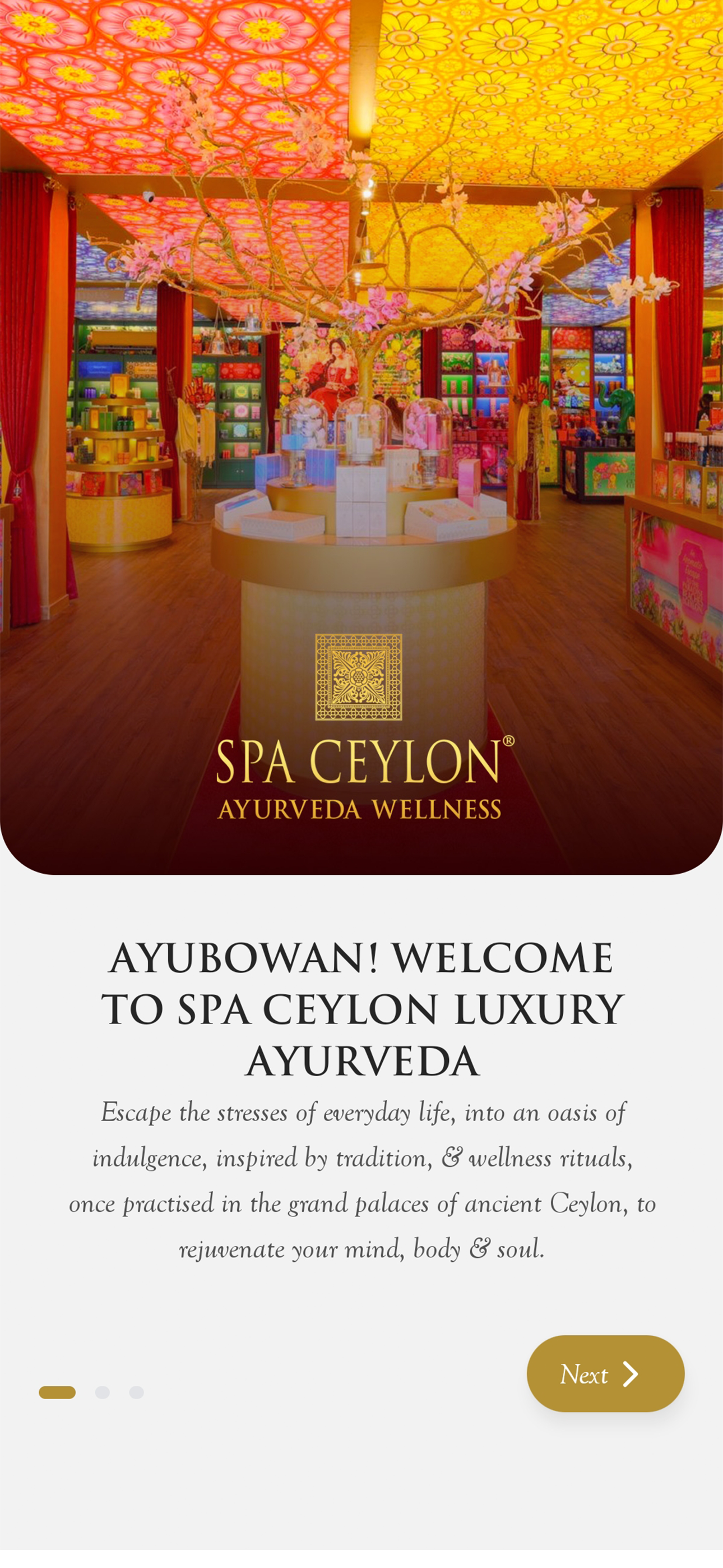 Spa Ceylon Rewards screenshot 1