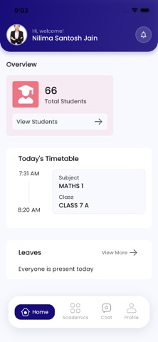 OneInfinie Teacher Screenshot 2 of 5