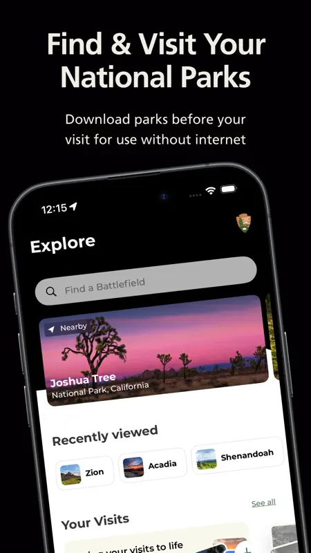 National Park Service screenshot 1 of 6