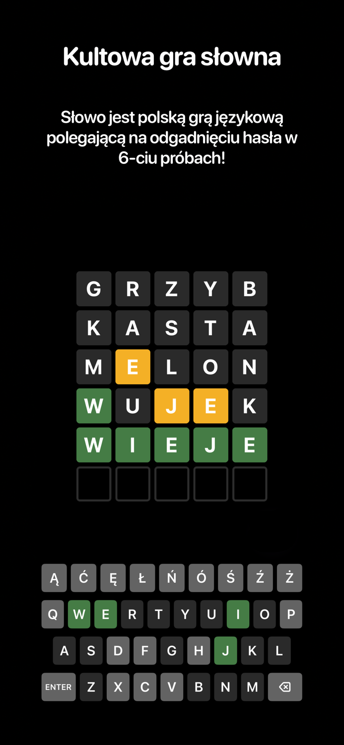 Słowo - polska gra słowna