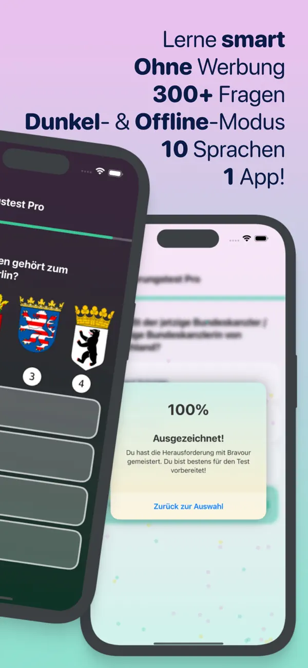 Screenshot #2 pour Einbürgerungstest Pro 2025