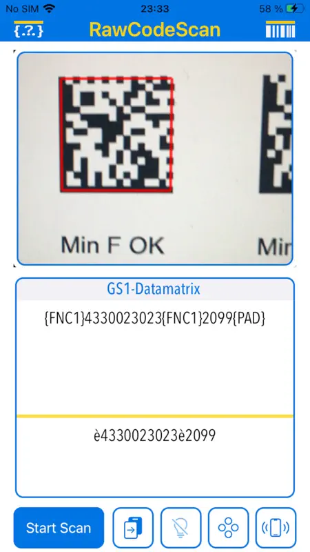 RawCodeScan screenshot 4 of 5