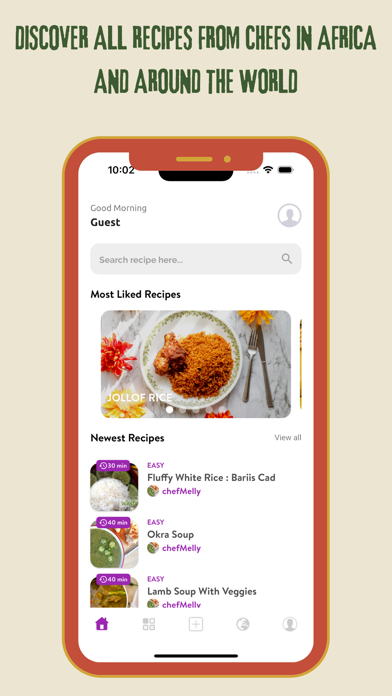 African Recipes - Best Recipes Screenshot