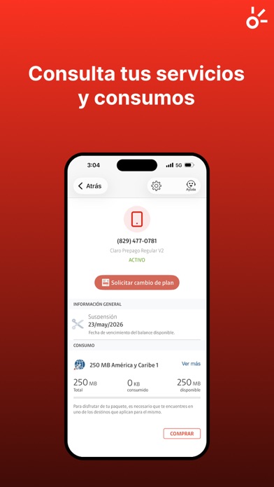 Mi Claro -República Dominicana App Store preview screenshot 8