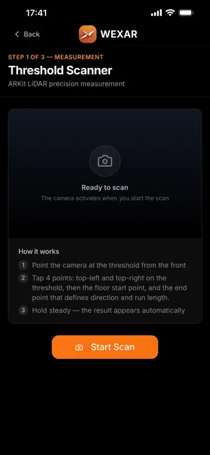 WEXAR Assessment screenshot 4