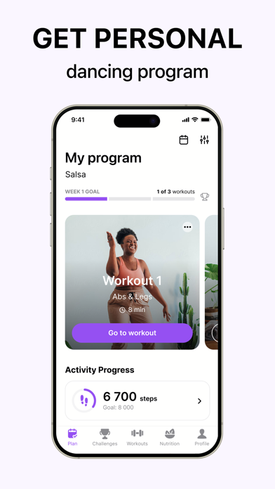 Organic Dance: Weight Loss App Screenshot