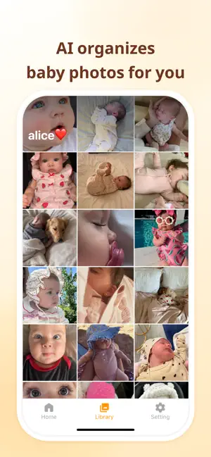 Kyn: Baby Photo Family Album screenshot 1