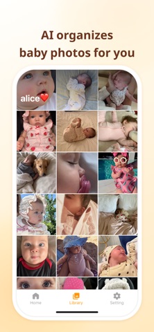 Kyn: Baby Photo Family Album iPhone screenshot