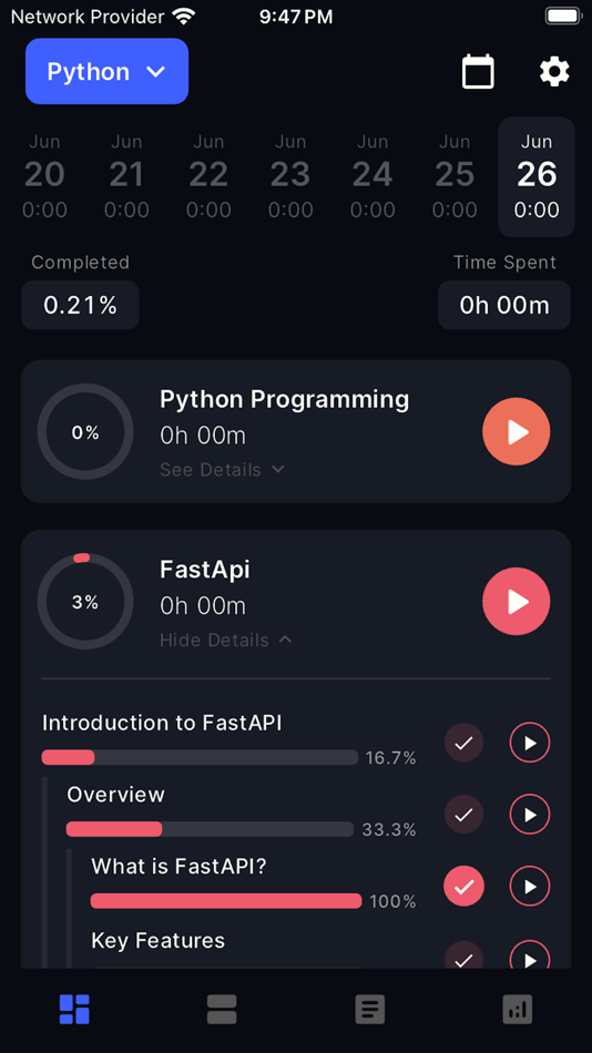 #2. Study Tracker & Timer: TrackIt (iOS) 由: Vineet Ranjan