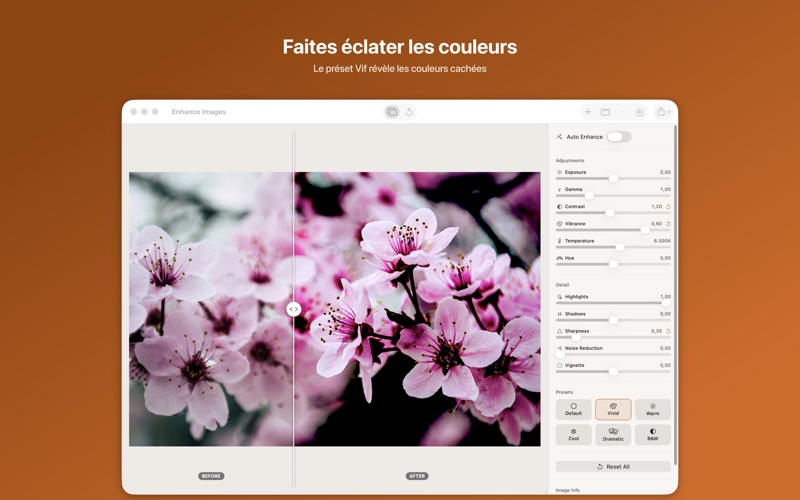 Screenshot #2 pour PicDesign - Améliorer Photos