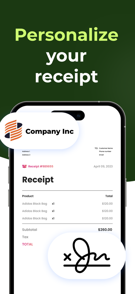 Receipt Maker screenshot 5