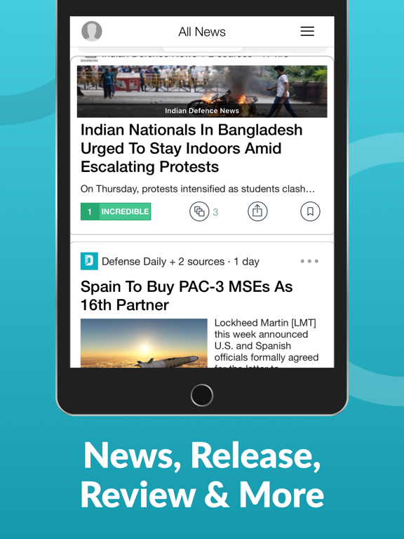Screenshot #5 pour Defense & Military News