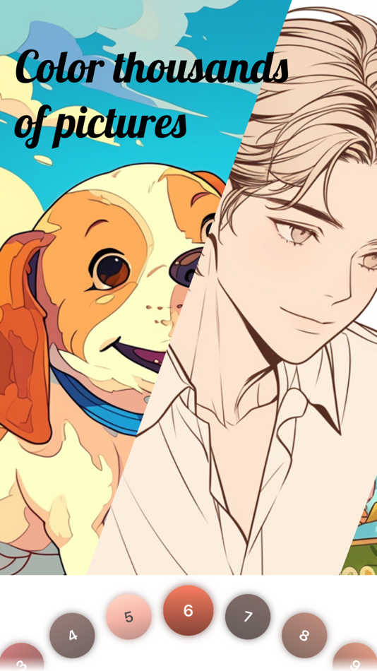 #5. Fun Color - Color by Number (iOS) Podle: 驰 唐