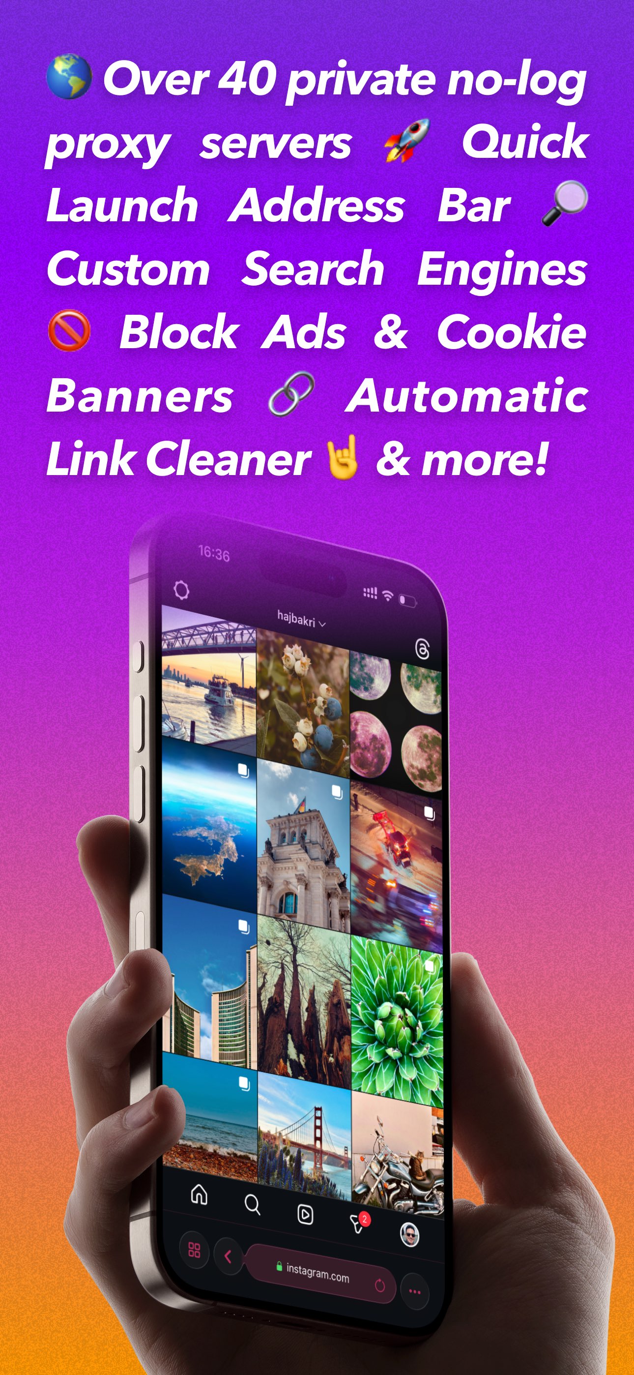 Psylo： Privacy Browser & Proxy 截图 3