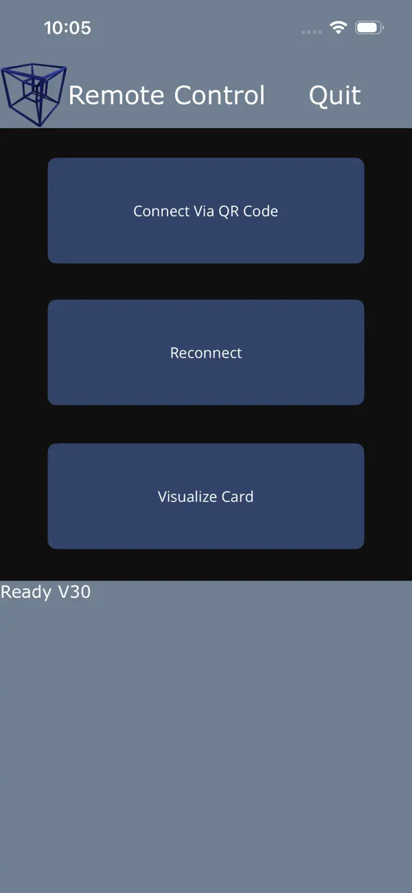 #1. Hyper Remote Control (iOS) Ved: Hypercube Realidade Virtual Ltda