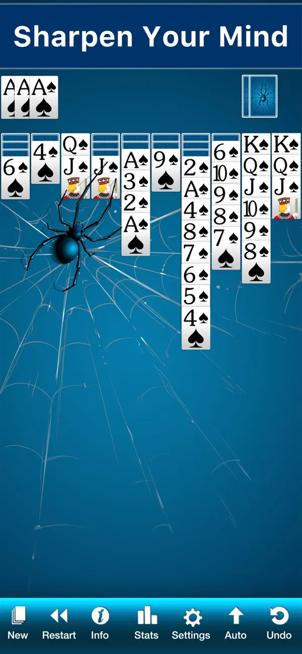 Screenshot #3 pour Spider Solitaire ‏‎
