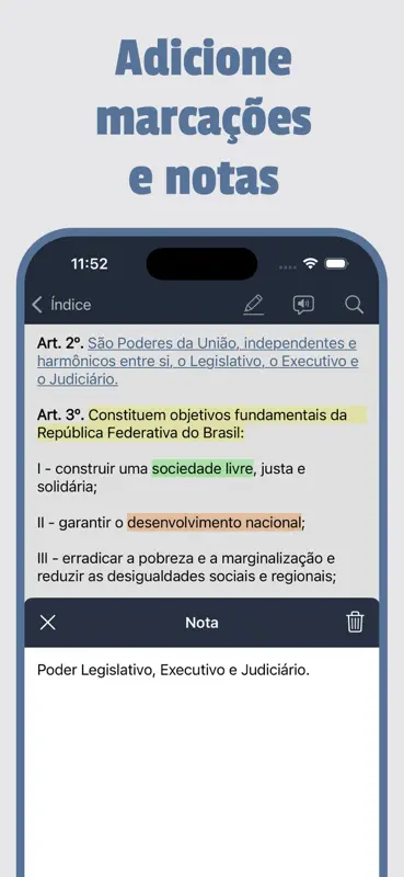Vade Mecum 2026 Direito Brasil screenshot 4 of 6