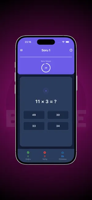 PiBattle: Matematik Yarışı screenshot 2