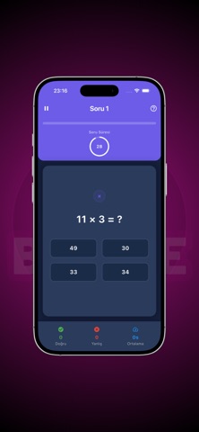 PiBattle: Matematik Yarışı iPhone screenshot