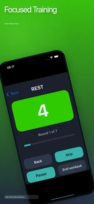 Smart Workout Timer: HIIT screenshot 4