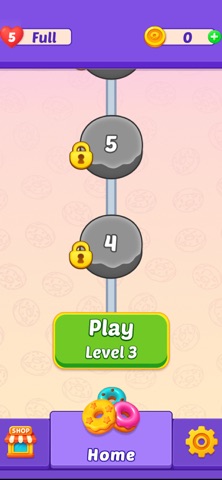 Donut Sort Mania: Color Puzzle iPhone screenshot