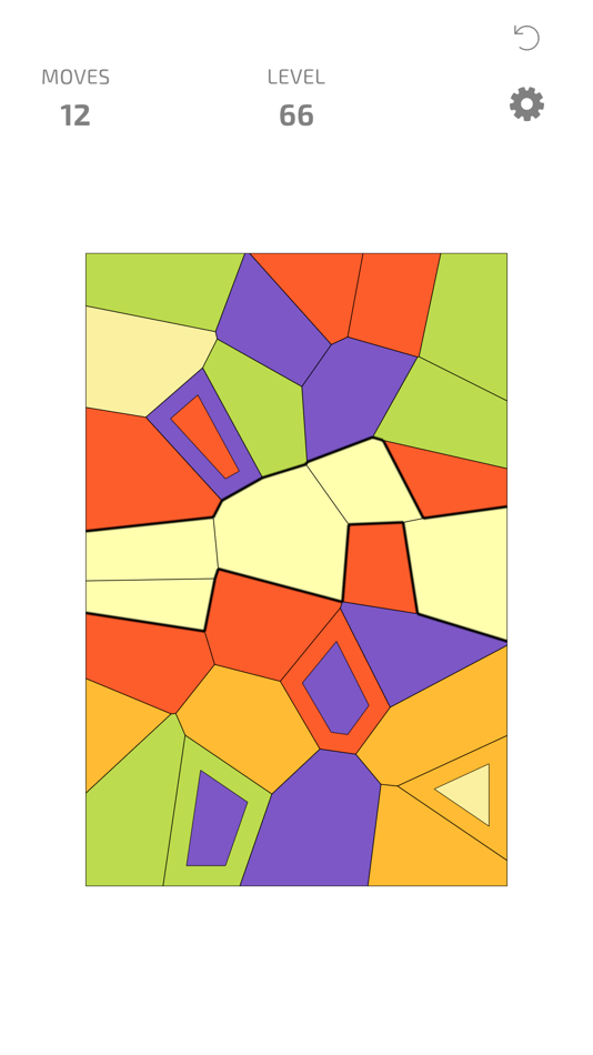 #2. Voro: 100% unique puzzle (iOS) 由: Voodoo