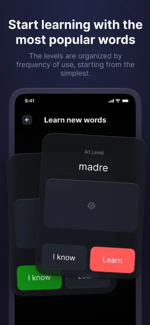 MiroLang: Учи английские слова screenshot 2