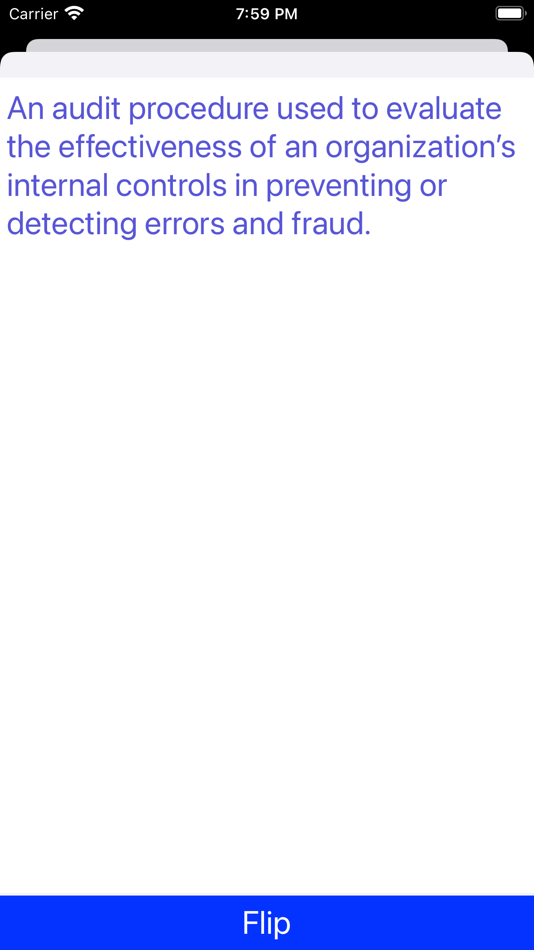 #3. CISA Flashcards (iOS) Podle: laurie hocking