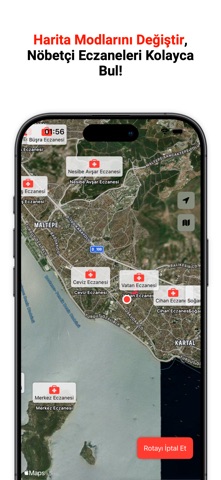 Nöbetçi Eczane Türkiye 7/24 iPhone screenshot