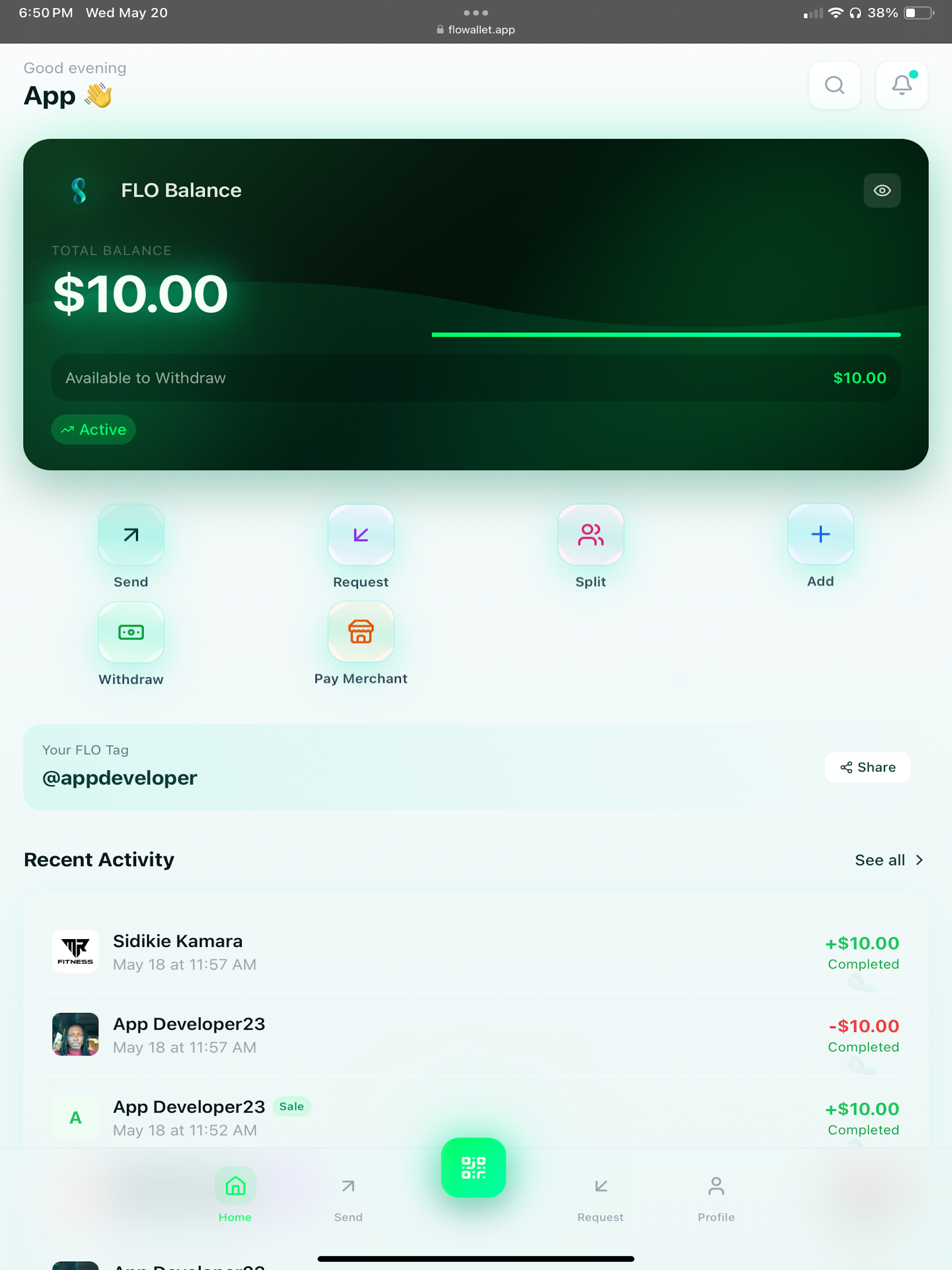FLO - Secure P2P Payments
