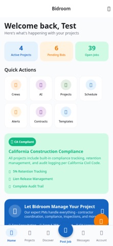 Bidroom AI screenshot