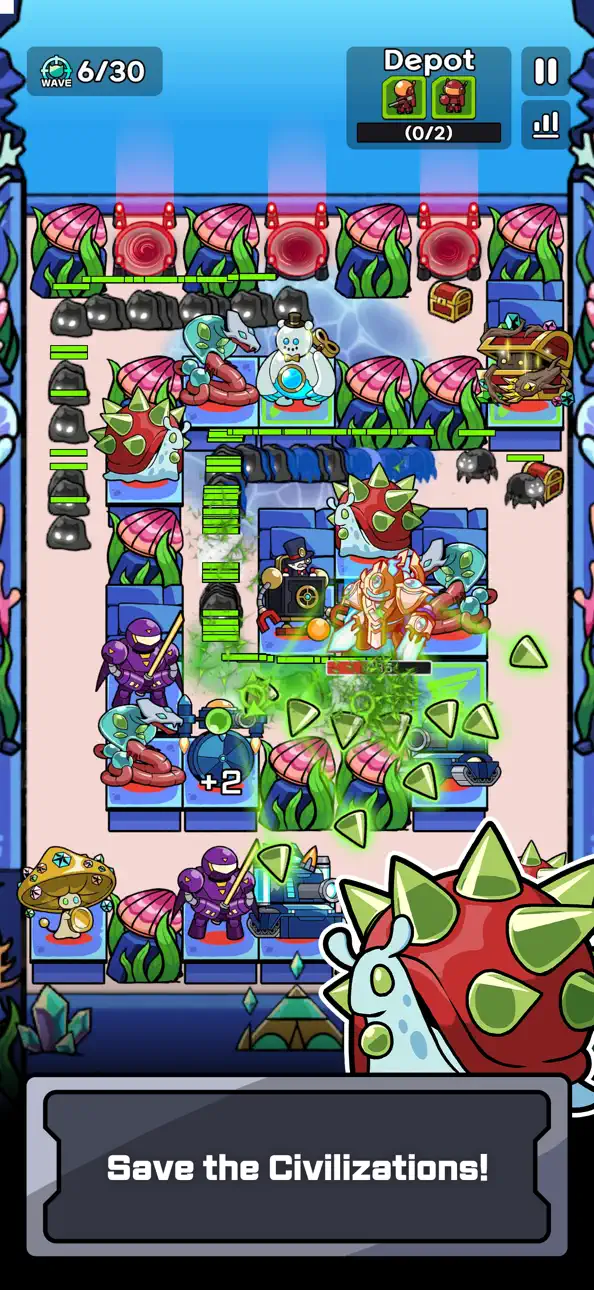 Star Defense: Alliance TD Hack screenshot 4 - iOS game interface