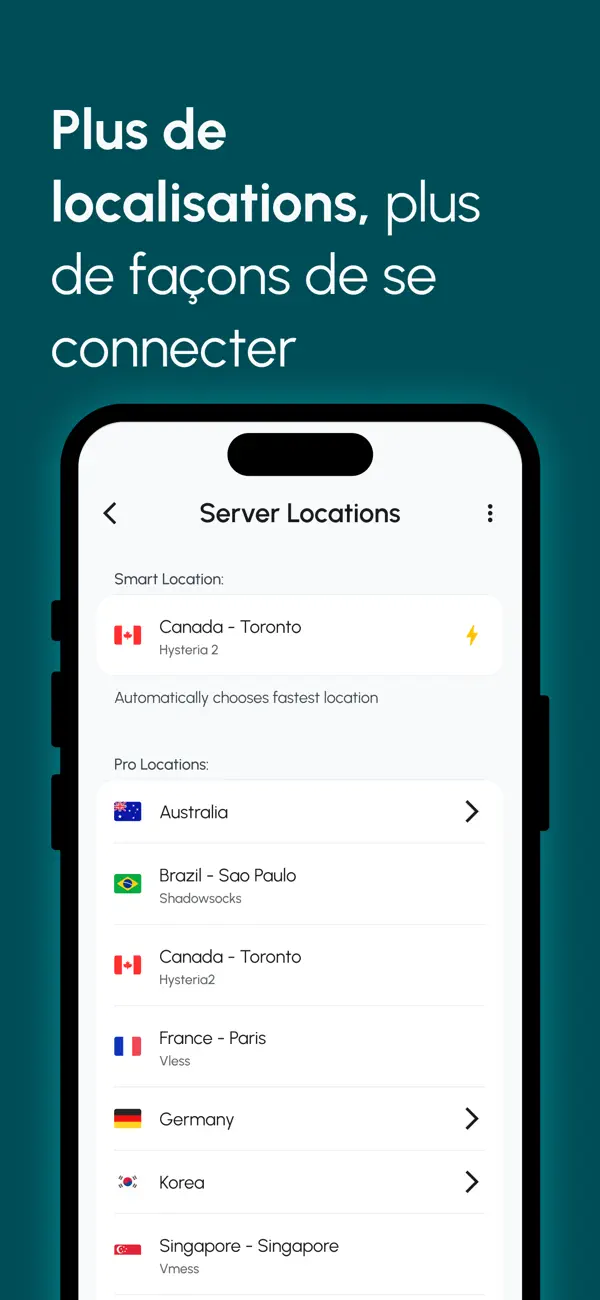 Screenshot #2 pour Lantern : VPN rapide, sécurisé