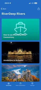RiverDeep app screenshot 2