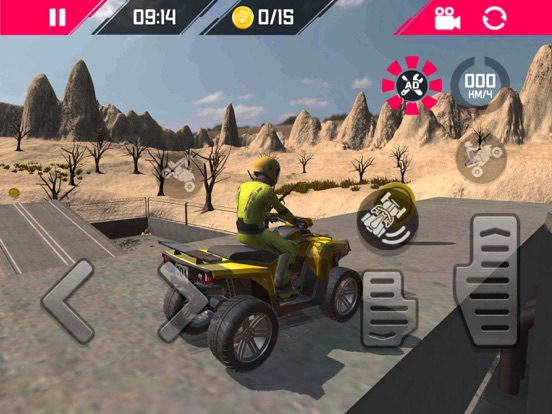 Offroad ATV Bike Desert Cross