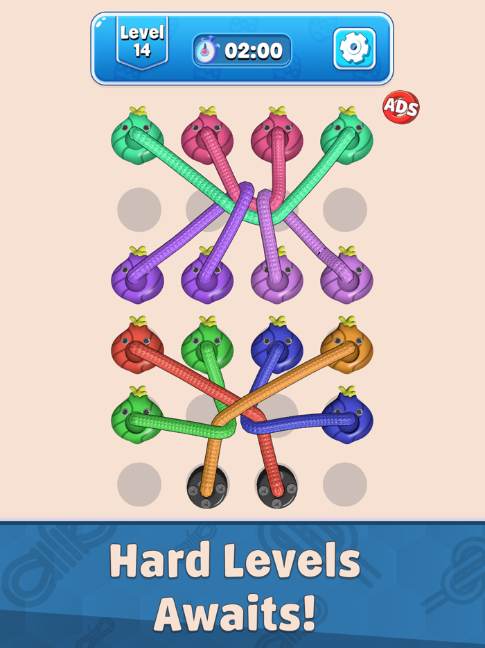 Twisted Rope Tangle Master 3D