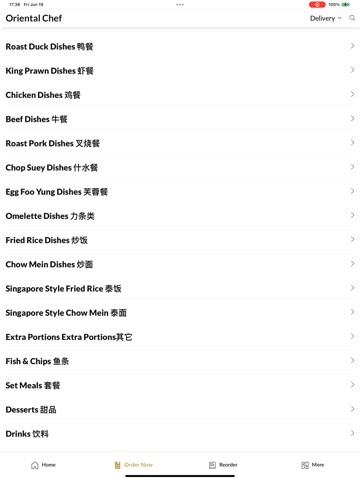 Oriental Chef. iPad screenshot