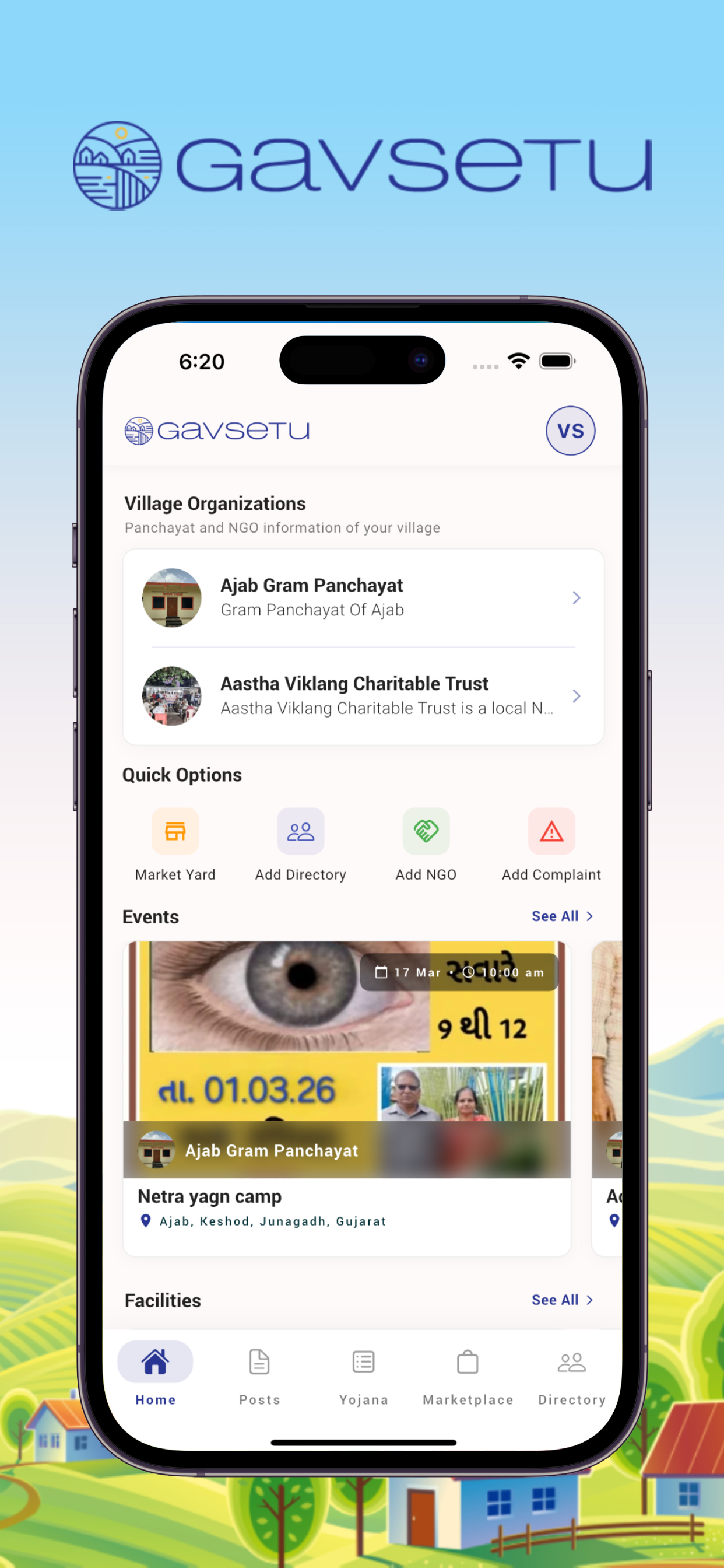 Gavsetu – Smart Village App screenshot 4