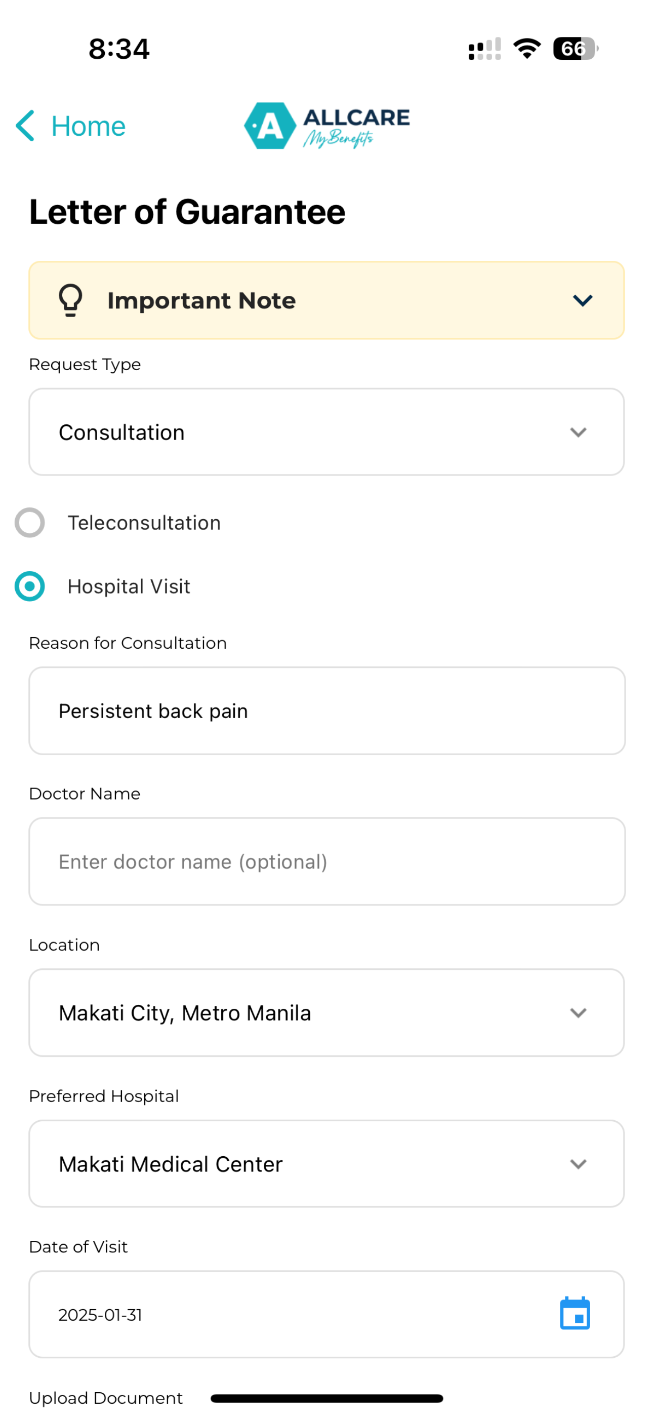 ALLCARE MyBenefits App screenshot 3
