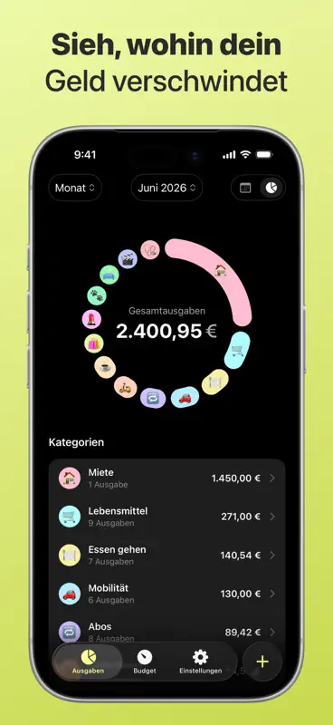 Expense Tracker - DaTrack screenshot 1 of 10