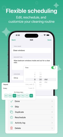 Daily Cleaning Checklist screenshot