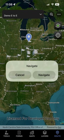 Orion TrueNorth iPhone screenshot